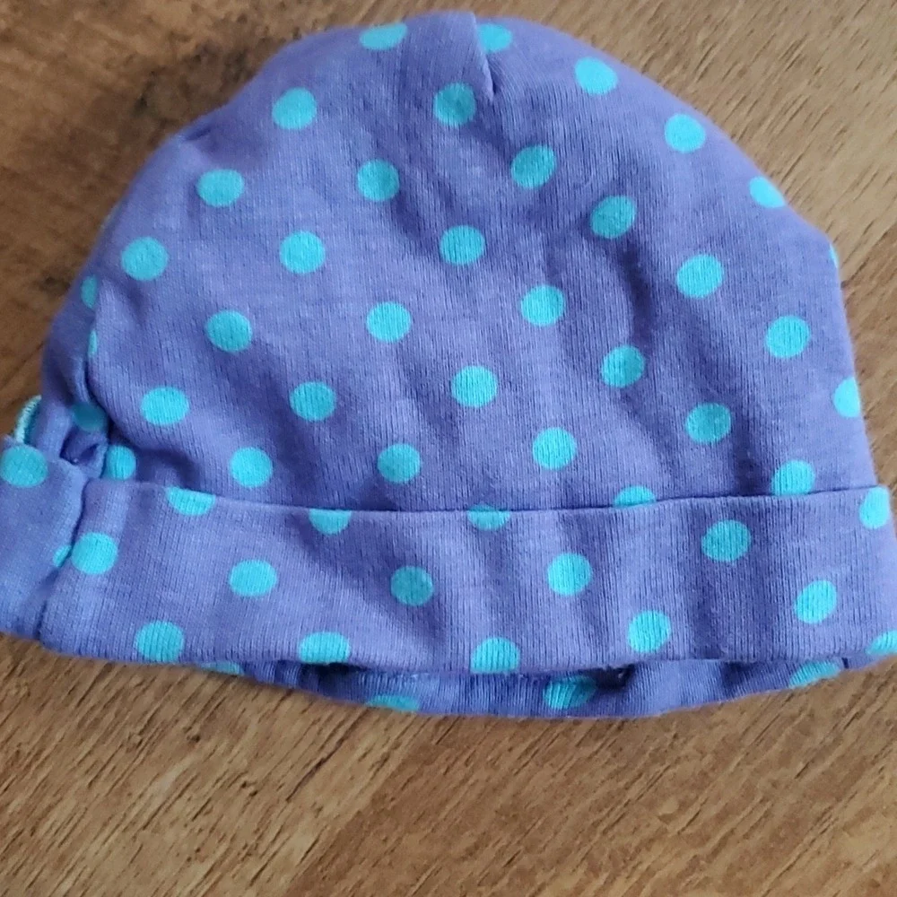 Gerber Girls Princess in Training Turquoise Onesie and Purple‎ Crown Hat 3-6M
